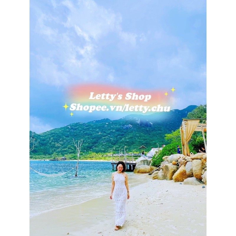 (SẴN SHIP) Váy yếm dài maxi hở lưng siêu sexy quyến rũ.Hình thật có địa chỉ shop,ảnh cuối là khách mặc chụp ảnh bao ảo