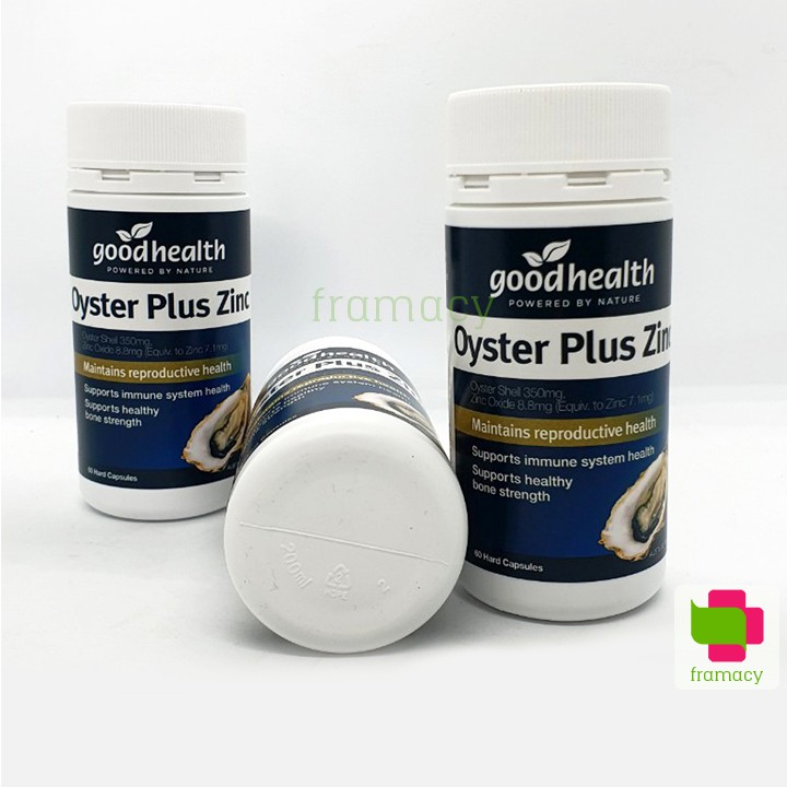 Tinh chất hàu biển Úc Oyster Plus Zinc (60 viên) tăng cường sinh lý & hỗ trợ nam giới | BigBuy360 - bigbuy360.vn