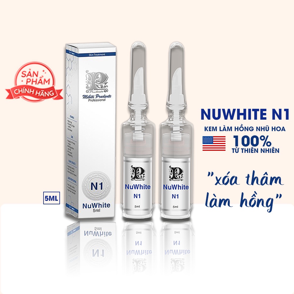 KEM LÀM HỒNG NHŨ HOA MIBITI PRUDENTE NUWHITE N1 | BigBuy360 - bigbuy360.vn