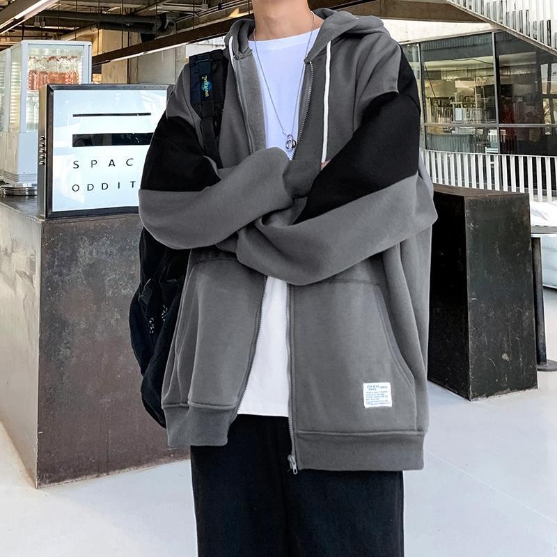 Áo khoác nam tay dài có nón thời trang trẻ trung