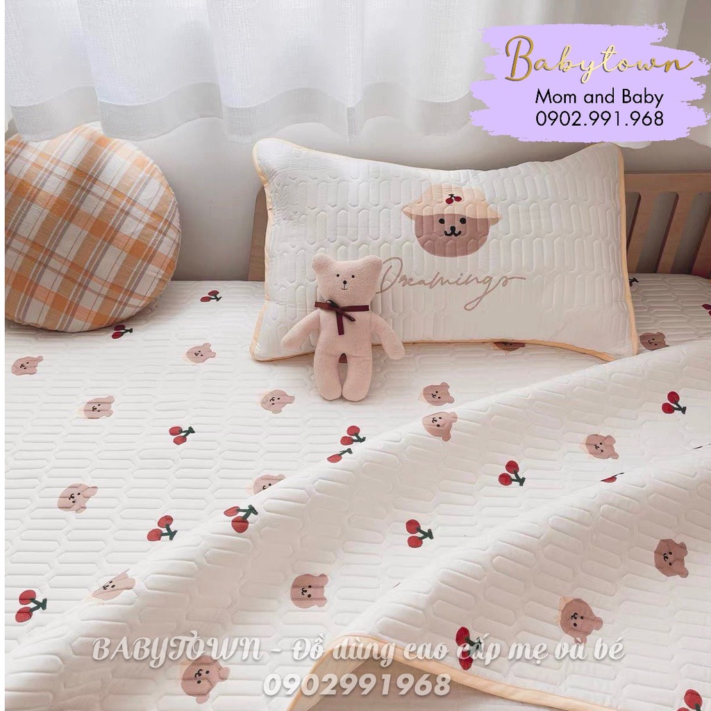 BỘ CHIẾU KÈM GỐI ĐIỀU HÒA MUSLIN TRE MANNY