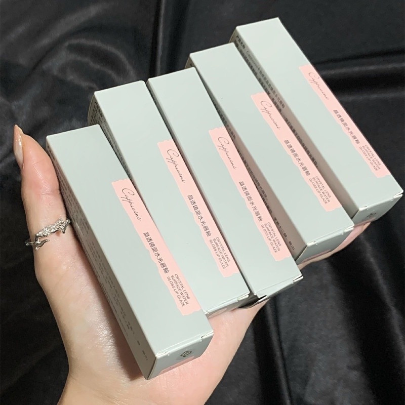 Son Bóng Dạng Lỏng Cappuvini 6 Màu Tùy Chọn Dưỡng Ẩm Chống Nước Chống Mồ Hôi Lâu Trôi Tự Nhiên Không Phai