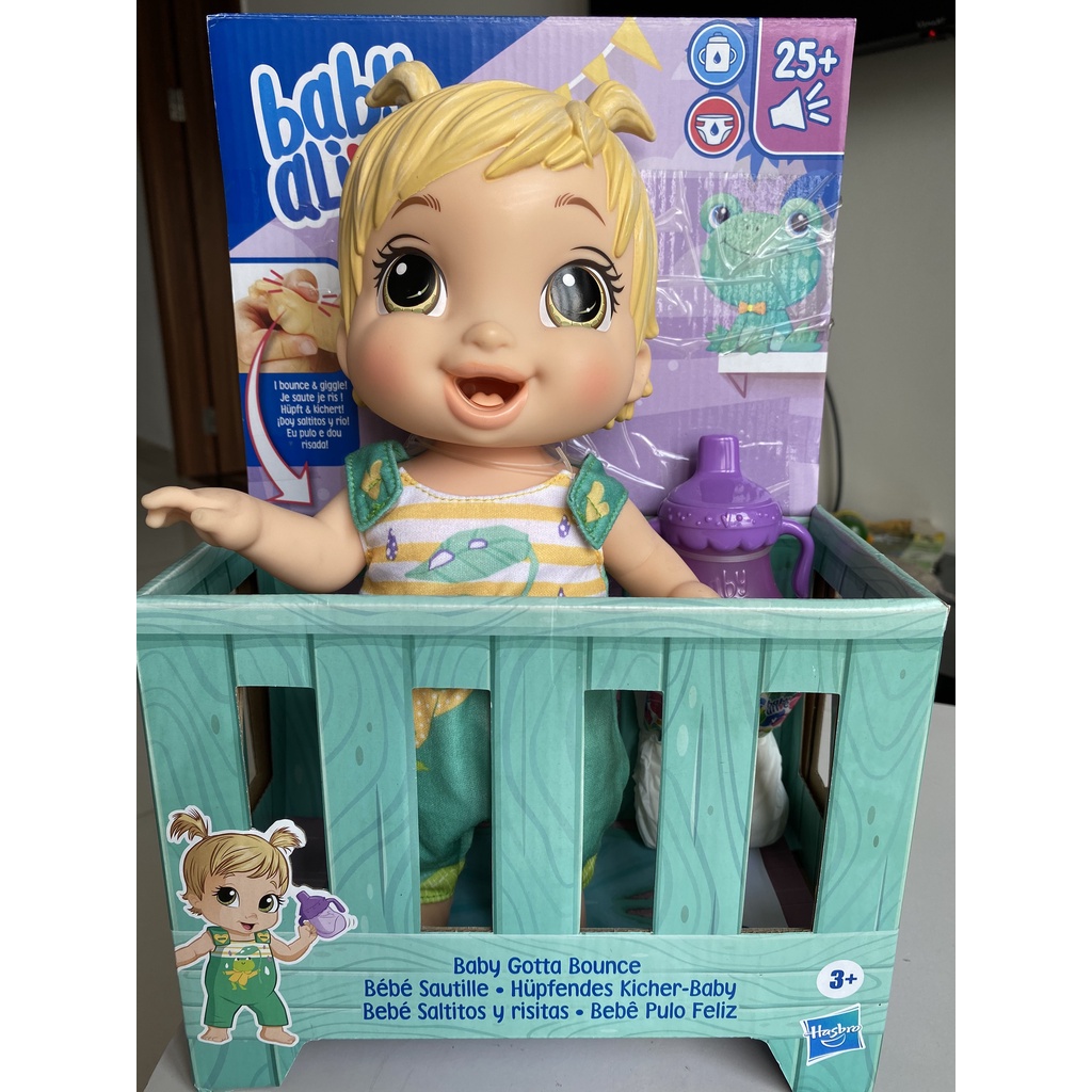 Búp bê Baby Alive bé Lila nhún nhảy