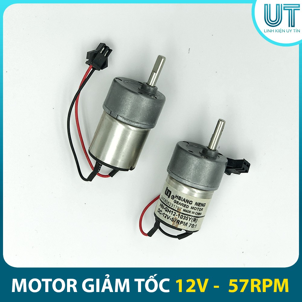 Động Cơ Giảm Tốc 12V 57RPM GH-1035Y