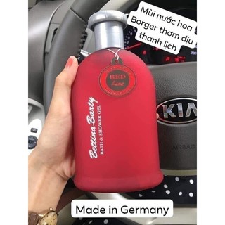 [Hàng trả order, không có dư] Sữa tắm tinh dầu nước hoa Đức Bettina Barty 500ml