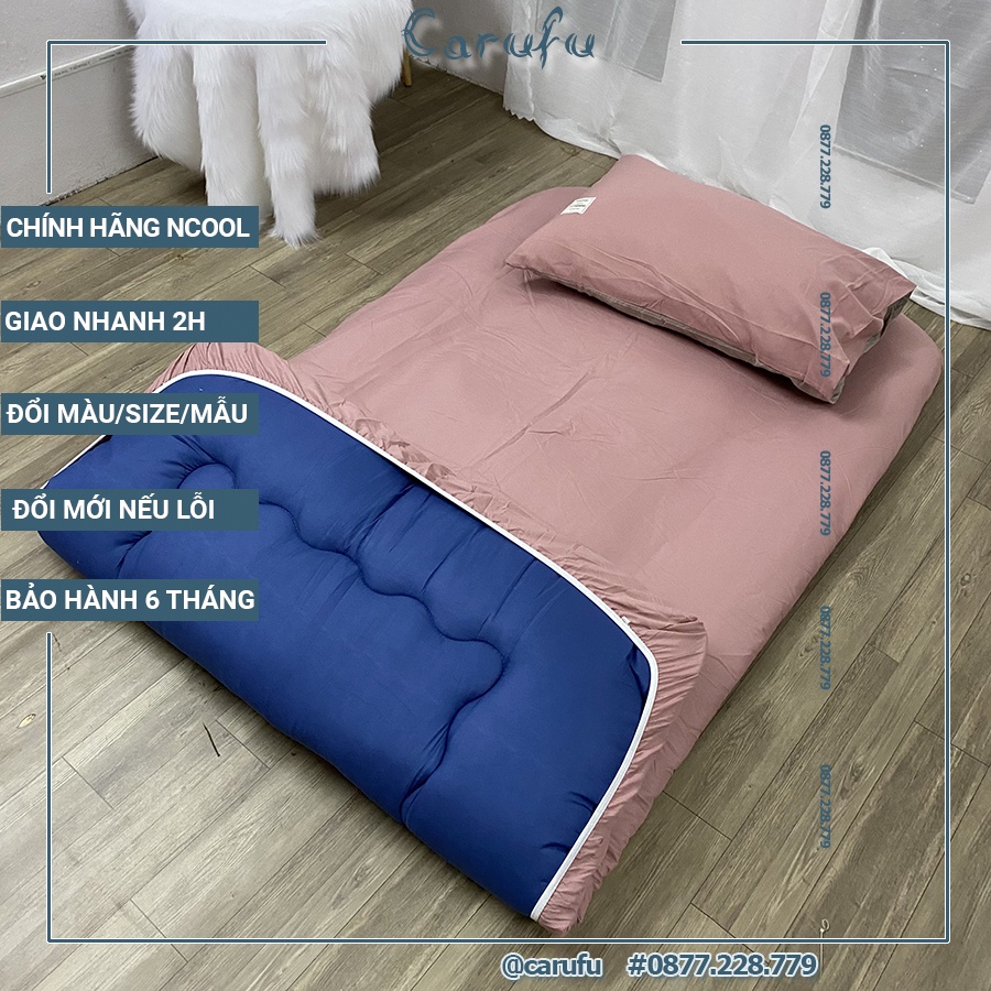 Nệm Topper 1mx2m xuất Nhật chính hãng NCOOL JP | Dày 10cm và 7cm