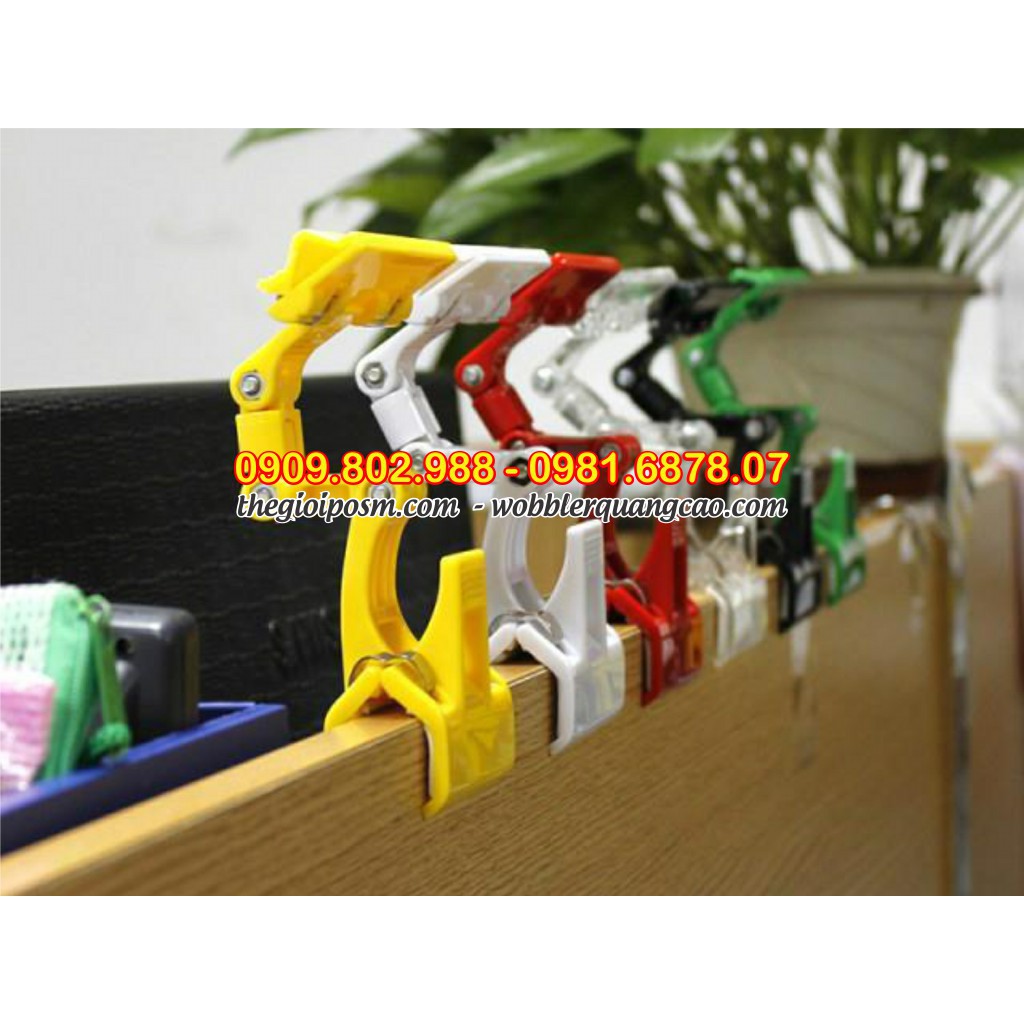 Combo 5 kẹp sale robot, kẹp khuyến mãi, kẹp ghi giá, kẹp shop