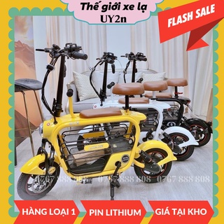 Xe điện Lihaze 💥[ 𝗫𝗘 𝗛𝗢𝗧𝗧𝗥𝗘𝗡 ] 💥 TẶNG RỔ XE - xe đạp điện gấp gọn Lihaze pin khỏe HÀNG LOẠI 1