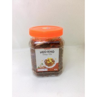 Heo khô cháy tỏi hộp 300g