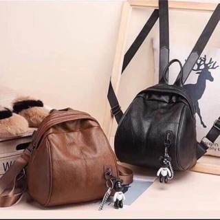 Balo da móc khoá hình gấu( Ba lô gấu)