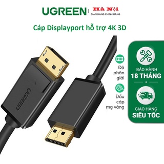 Cáp Displayport chính hãng Ugreen 10245 hỗ trợ 2K*4K,3D