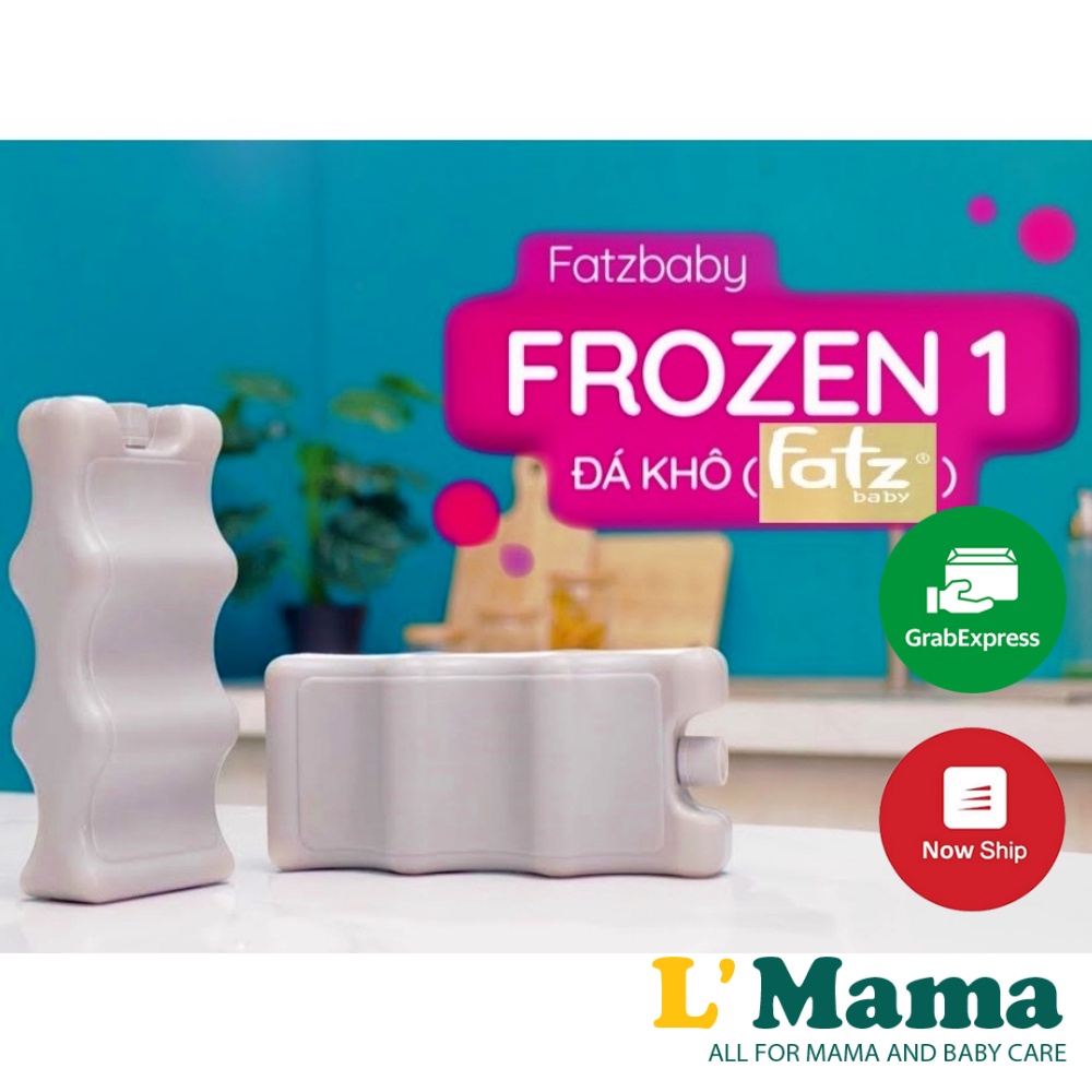 Thanh Đá Khô 3 Sóng Fatzbaby Frozen 1, Đá Khô Giữ Lạnh Bảo Quản Sữa Mẹ Và Thực Phẩm Fatz FB0020VN / FB0021VN