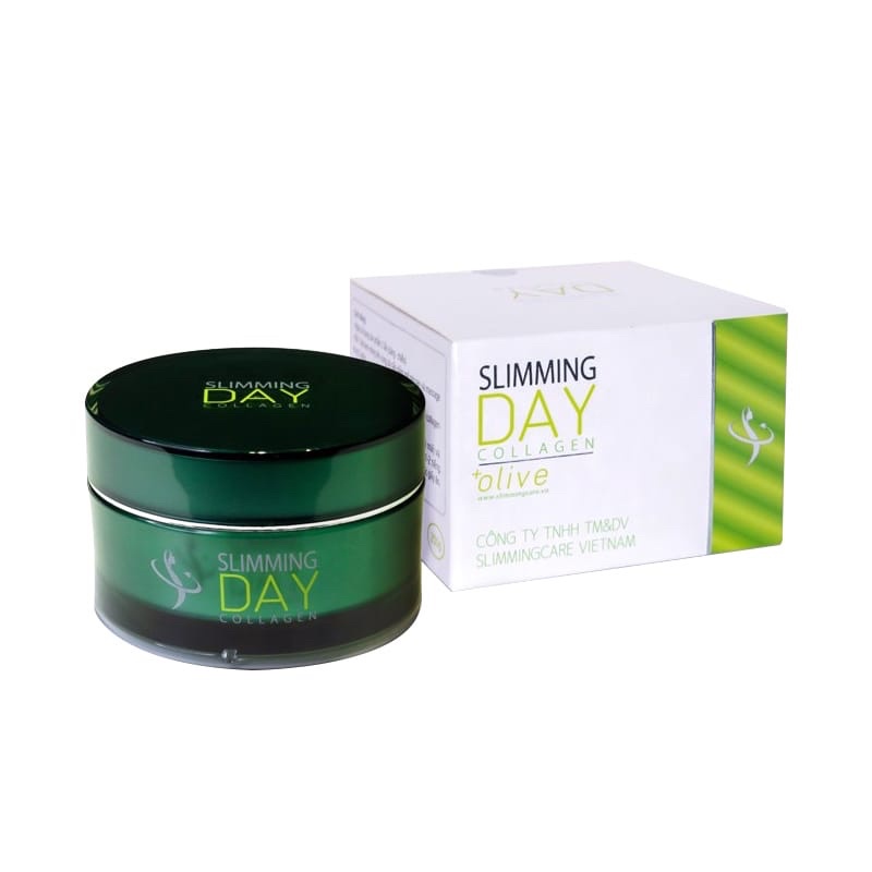 [Yêu Thích] Kem Tan Mỡ Bụng Collagen Olive Sliming Day Thế Hệ Mới An Toàn cho Mẹ sau sinh cho con bú (Sẵn SLL)