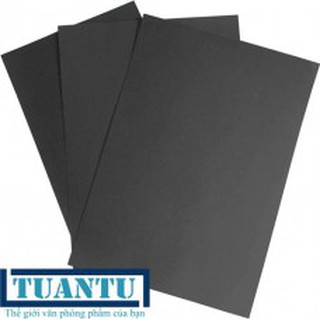 Giấy Bìa Màu Đen A4 -160gsm - 125gsm - 100 tờ