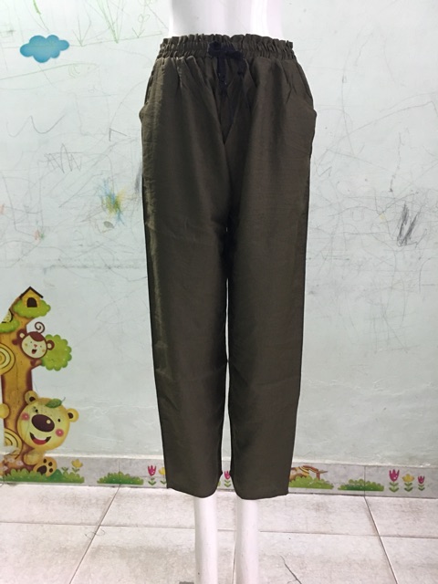 [75-90ky]Quần baggy cao cấp size to CÓ TÚI