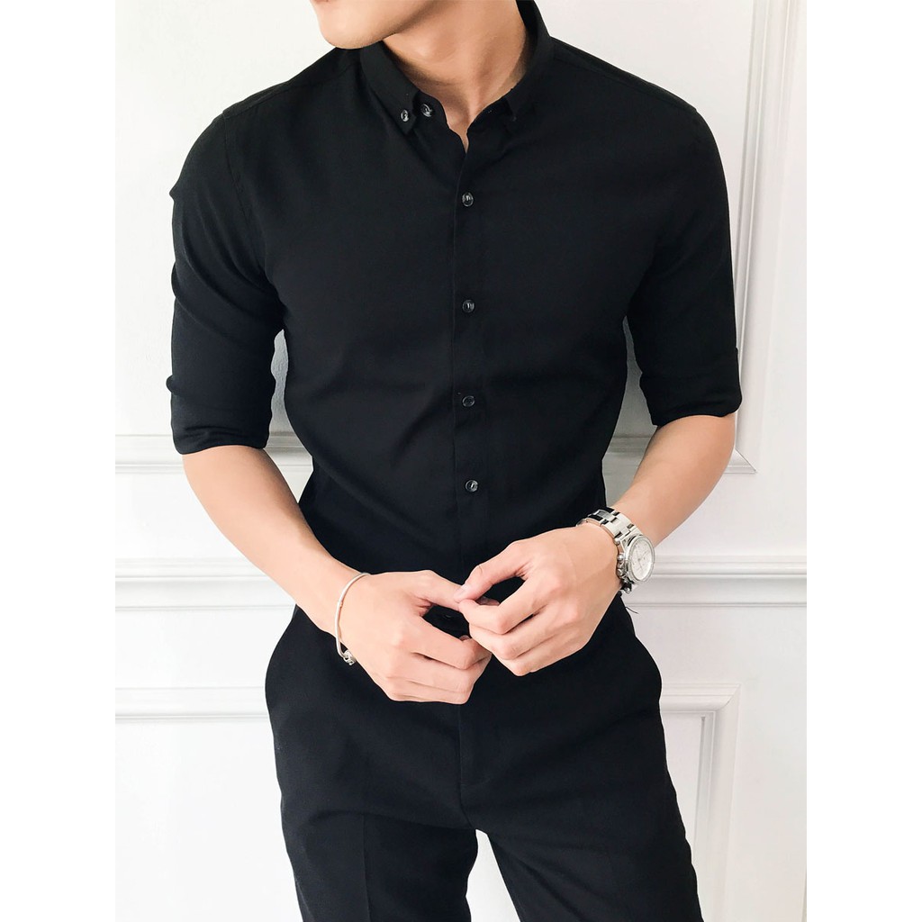 Áo sơmi cotton cao cấp - 0786