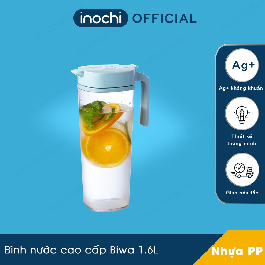 Bình nước cao cấp Biwa 1.2L - Chất liệu an toàn sức khoẻ, Thiết kế gọn gàng, Tiêu chuẩn Nhật Bản