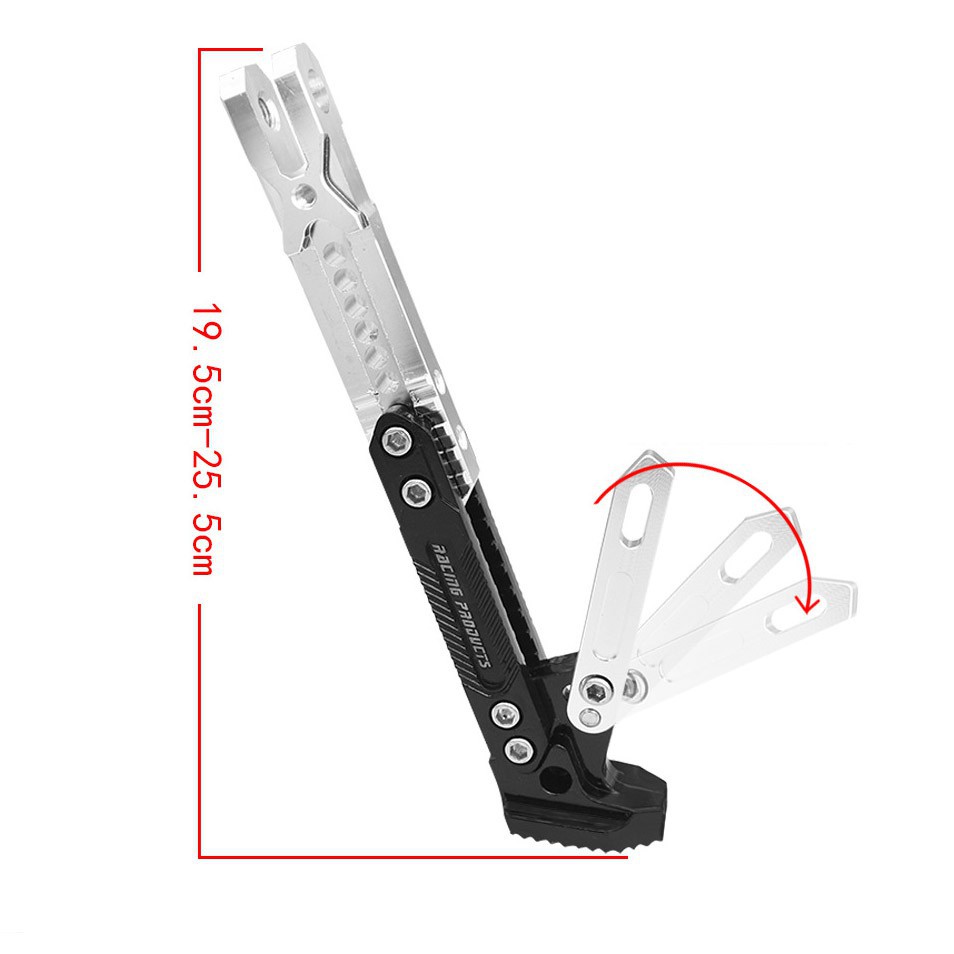 Chân Chống Xe Máy CNC Tăng Chỉnh Dài Ngắn