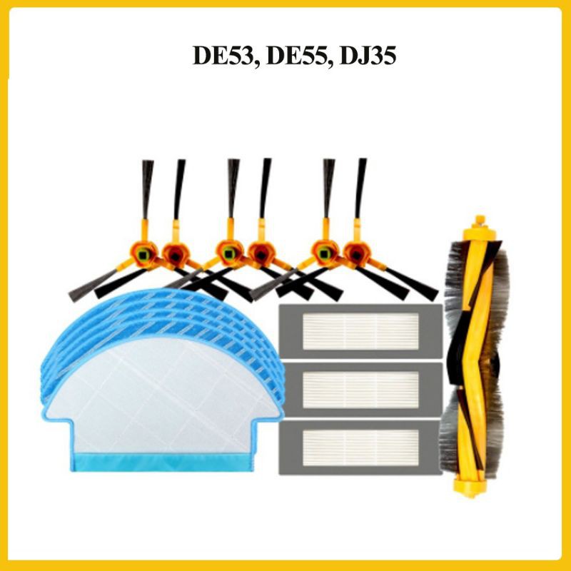 phụ kiện robot hút bụi Ecovacs DE53 - DE55 - Dj35- DJ36...