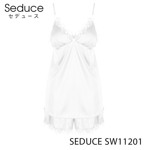 Bộ Đồ Ngủ Pyjama Nữ Lụa Satin 2 Dây Seduce SW11201