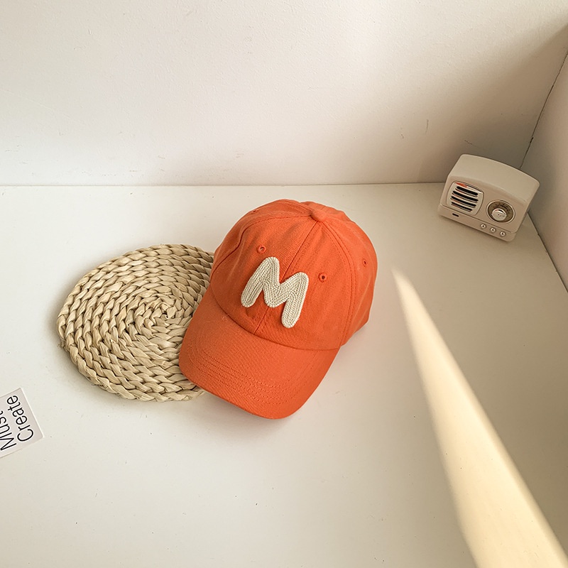Mũ Lưỡi Trai Thêu Chữ M Thiết Kế Mới 2022 Thời Trang Cho Bé