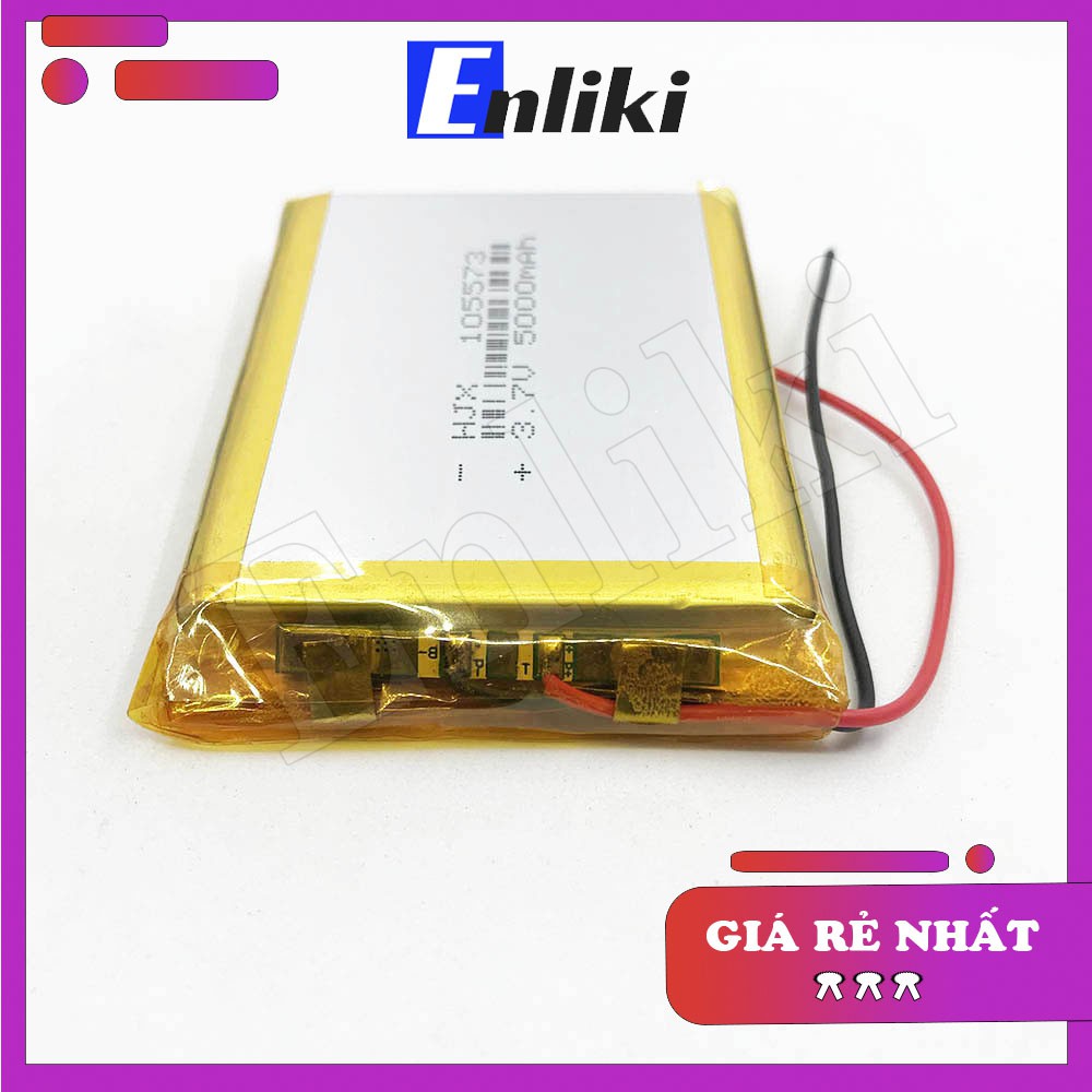 Pin Lipo Polymer 5000mAh 7x60x90mm 3.7V (Có Mạch Bảo Vệ)