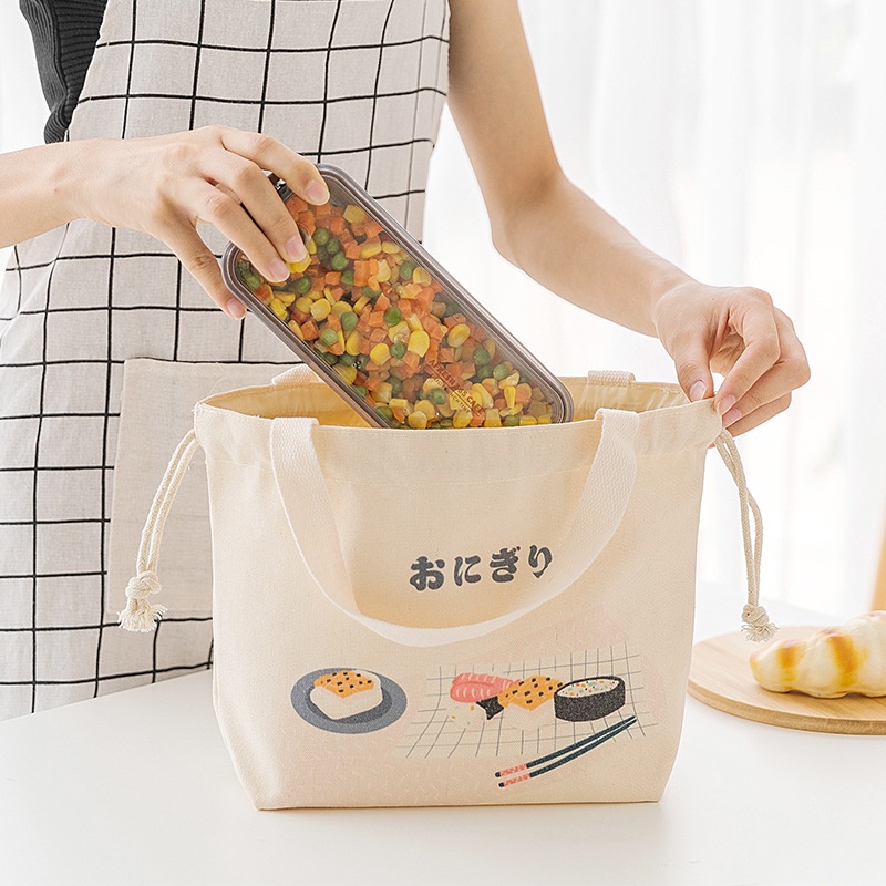 Túi đựng thức ăn trưa giữ nhiệt tiện lợi