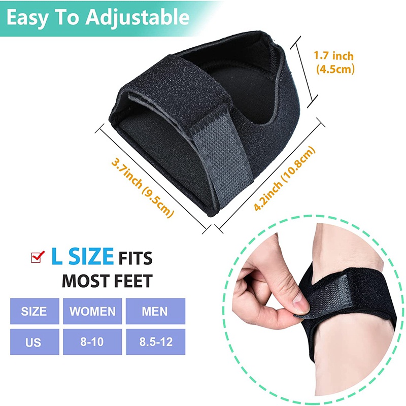 Miếng Đệm Gel Chăm Sóc Gót Chân Giảm Đau Hiệu Quả