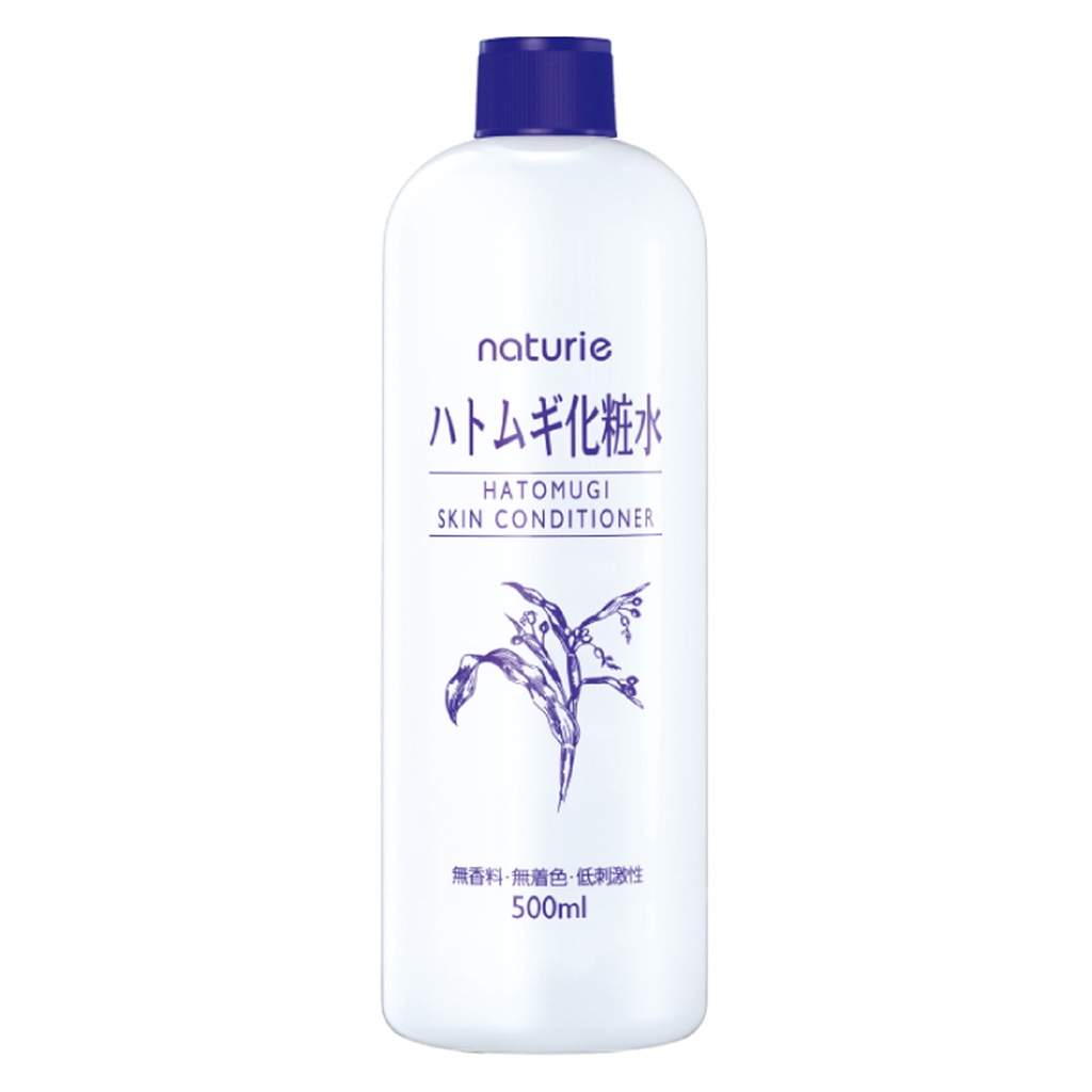 Nước Cân Bằng Naturie Dưỡng Ẩm Da Từ Hạt Ý Dĩ 500ml