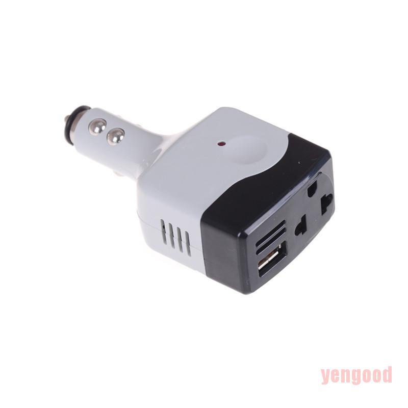 Bộ chuyển đổi nguồn điện DC 12V/24V sang AC 220V chuyên dụng thích hợp cho xe hơi