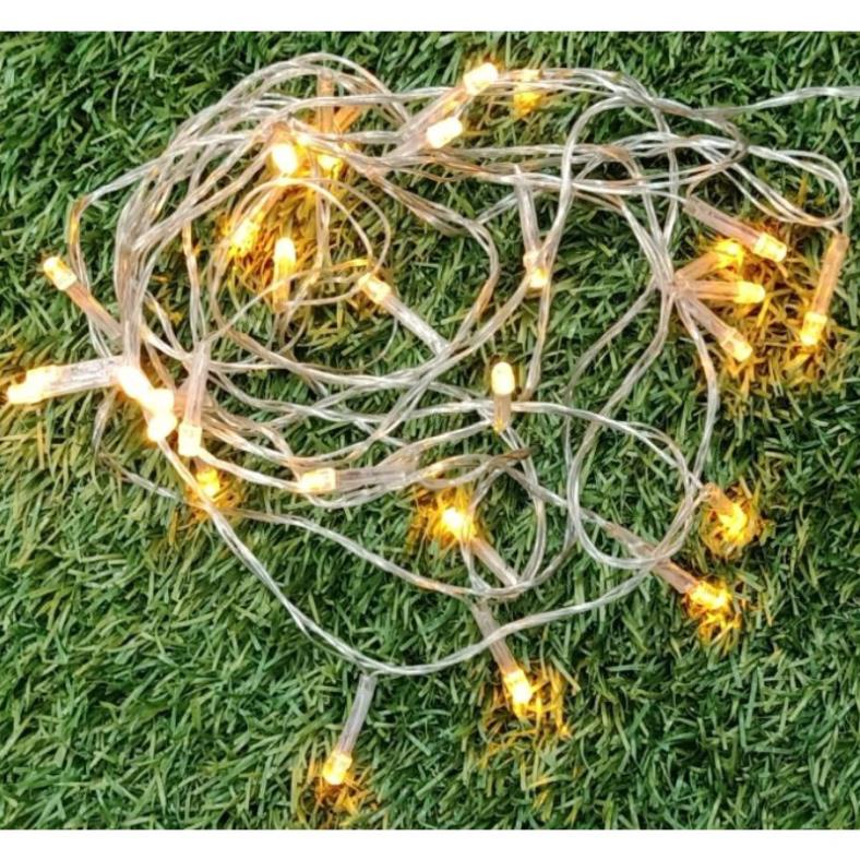 Dây đèn led nhiều màu dài 4m trang trí cây thông noel phòng ngủ góc học tập siêu lung linh