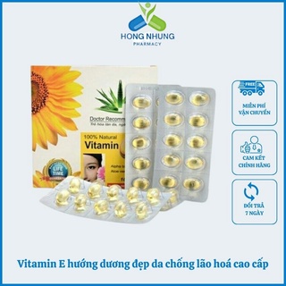 Viên đẹp da Vitamin E 400 Hướng dương
