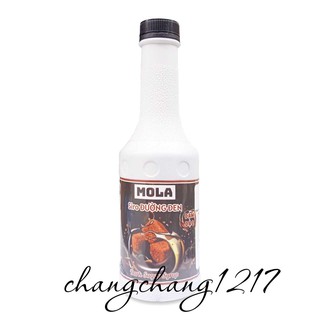 Siro Đường Đen Làm Sữa Tươi Trân Châu Đường Đen Mola Chai 1kg5