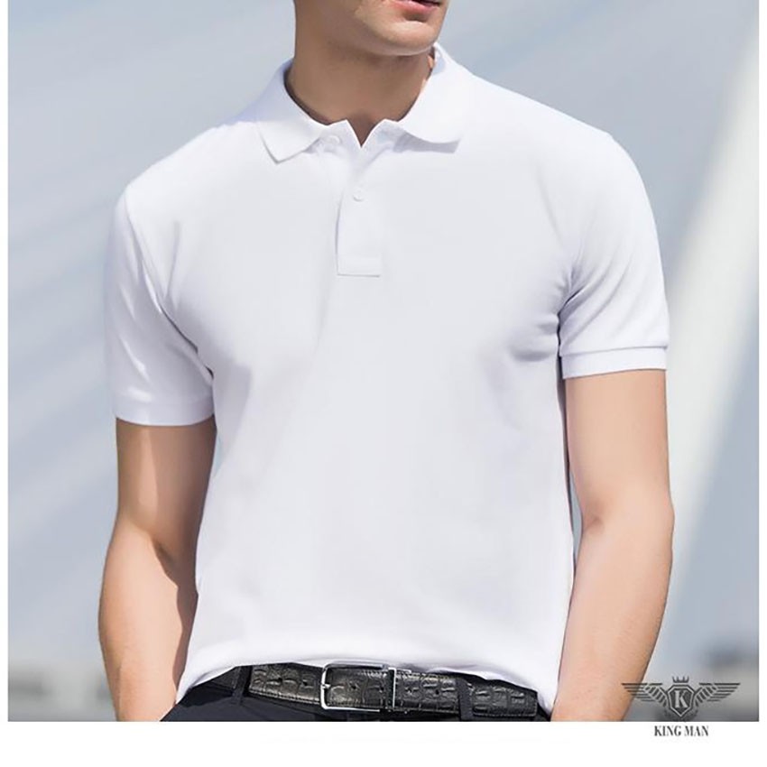 Áo Polo nam trơn TMAN,áo phông chất cá sấu hàng VNXK phong cách thời trang | BigBuy360 - bigbuy360.vn