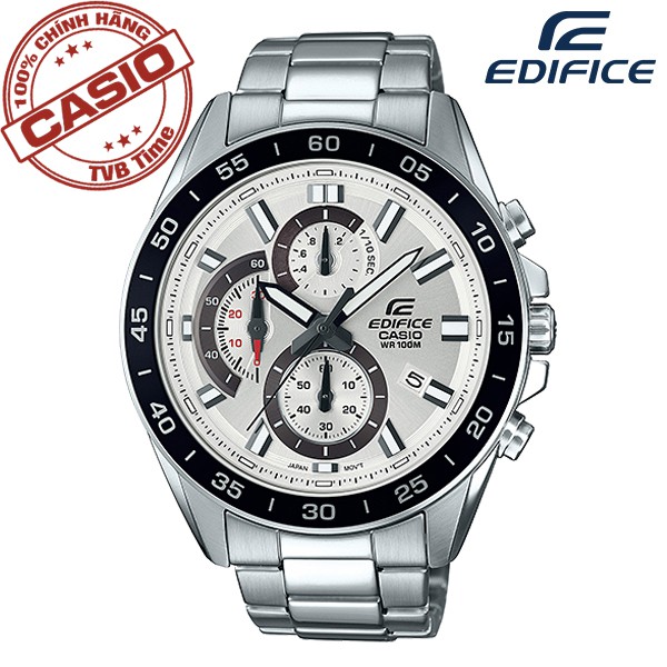 Đồng hồ nam dây kim loại Casio Edifice chính hãng Anh Khuê EFV-550D-7AVUDF (47mm)