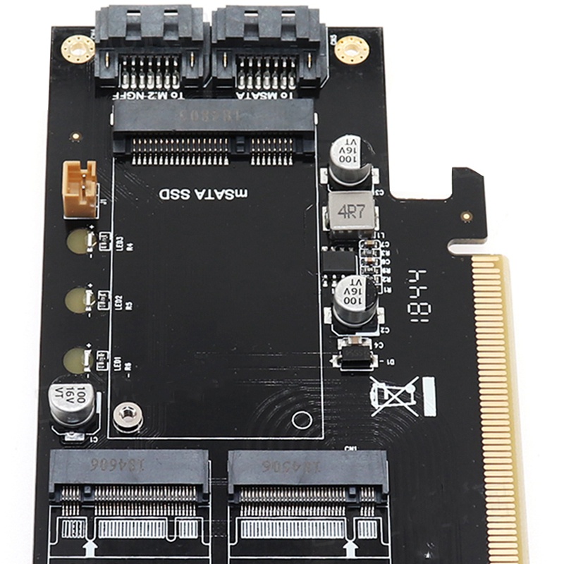 Bộ chuyển đổi M2 NVMe SSD NGFF sang PCIE 3.0 X16 MSATA PCI Express 3.0 NVME M.2 SSD & M.2 AHATA và MATCI
 | BigBuy360 - bigbuy360.vn