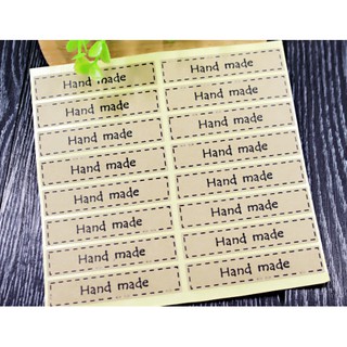 Stiker dán chữ handmade