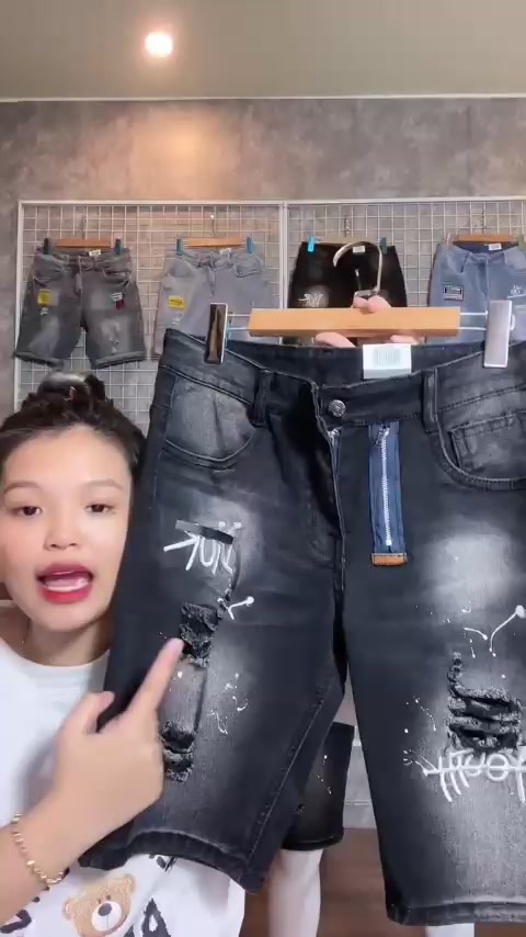 Quần Short Jean Nam co giản mặc thoải mái chuẩn from chất jean bò chuẩn y hình hợp thời trang dạo phố nhiều mẫu MS209 | BigBuy360 - bigbuy360.vn