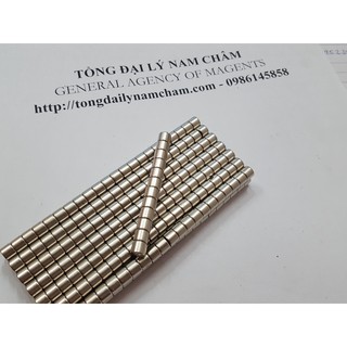 Nam châm trắng đất hiếm 3x5mm