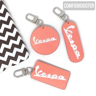 Móc Khóa Acrylic Vespa (Màu Hồng)