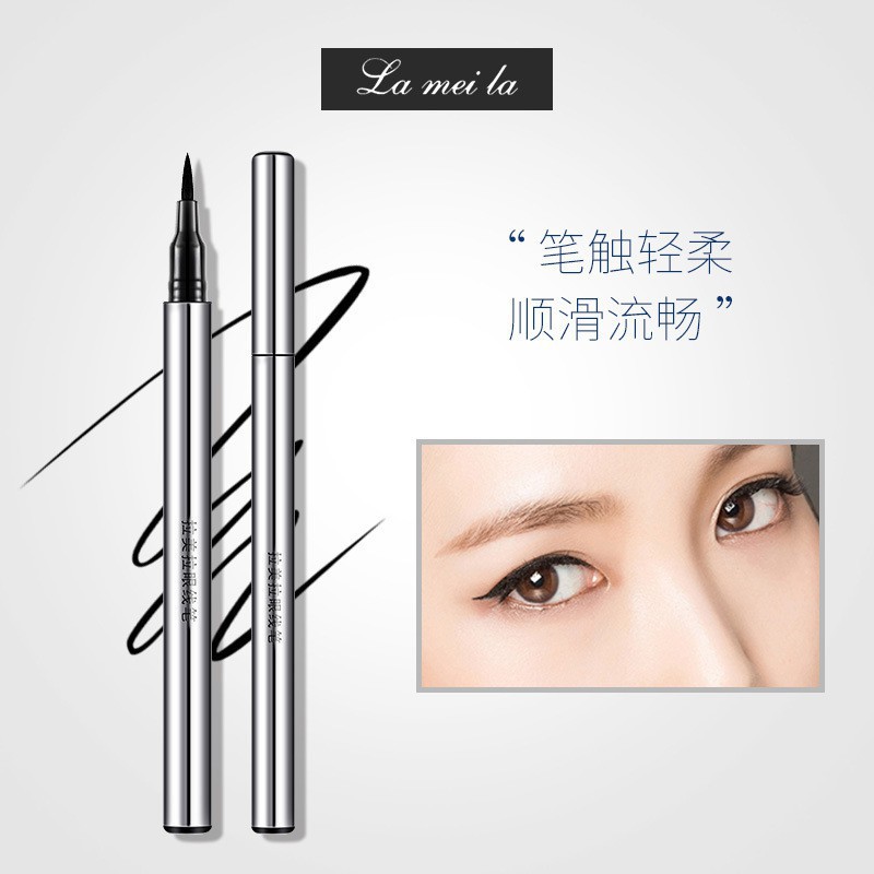 Mua 1 tặng 1- Bút kẻ mắt eyeliner phong cách Hàn chống nước nhanh khô giữ màu lâu Lameila - Hanayuki Asia