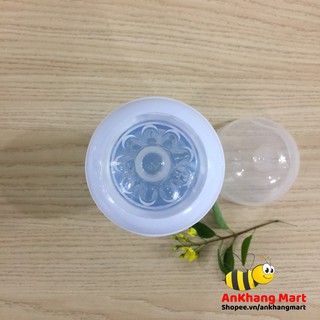 Bình sữa Avent Natural 260ml Xanh - Hồng (Núm số 2, 1 tháng +)