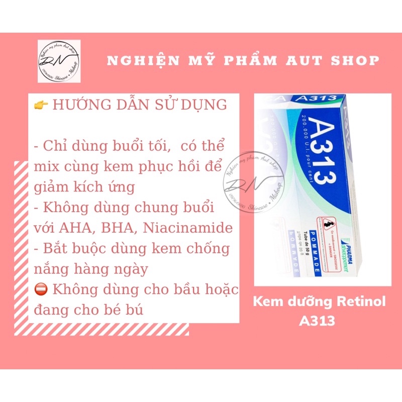 Kem dưỡng Retinol A313 { Nội địa Pháp}