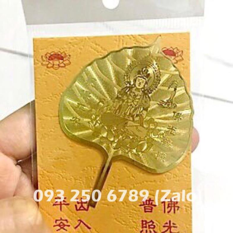 Lá Bồ Đề mạ vàng mang lại may mắn, tránh tai nạn cho gia chủ