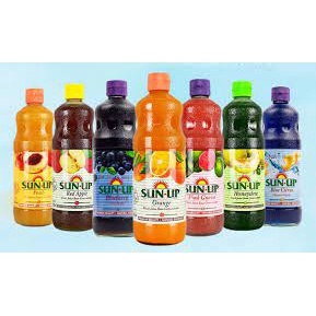 Nước ép trái cây cô đặc Sunup Ổi hồng - chai 850ml