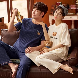 áo nữ đồ bộ pyjama pijama Đồ ngủ đôi đồ mặc nhà thu đông lụa cặp đôi cao cấp nam Bộ Đồ Ngủ Dài Tay Bằng Cotton Satin Quyến Rũ Cho Nữ 2020