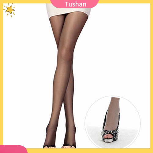 TUSH Thời trang Sexy Open Toe Sheer Siêu mỏng Mỏng Căng Phụ nữ Cô gái Quần lót tất