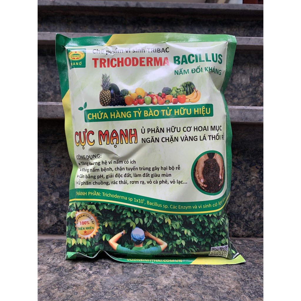 Nấm đối kháng trichoderma bacillus TRIBAC