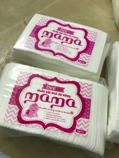 4 gói khăn vải khô đa năng Mama