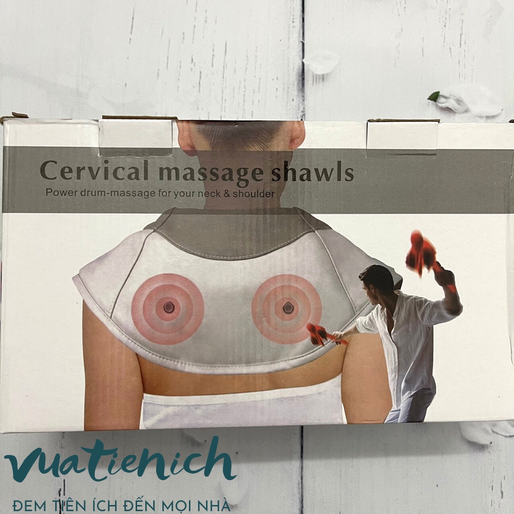 Đai Massage Chườm Nhiệt Cao Cấp  / Máy Chườm Nhiệt Đấm Bóp Toàn Thân